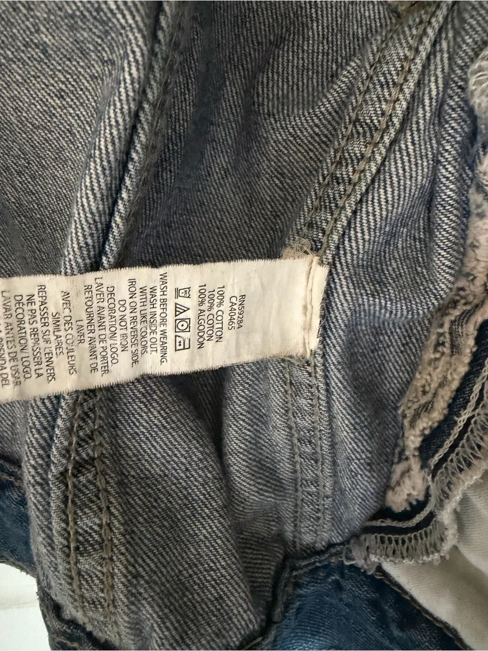 The Children's Place Medium Blue Denim Jacket